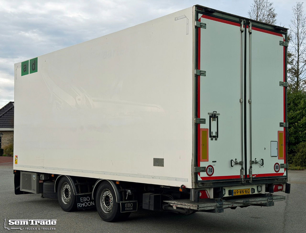 Van Weel VW 18000 VW EBO Isolated BOX TRS Cooling Tail Lift NL-Trailer - Isotherm aanhangwagen: afbeelding 3 Van Weel VW 18000 VW EBO Isolated BOX TRS Cooling Tail Lift NL-Trailer - Isotherm aanhangwagen: afbeelding 3