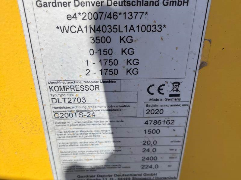 Compair C 200 TS - 24 - Luchtcompressor: afbeelding 2 Compair C 200 TS - 24 - Luchtcompressor: afbeelding 2