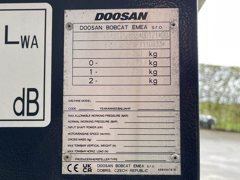 Doosan 7 / 25 - G - N - Luchtcompressor: afbeelding 5 Doosan 7 / 25 - G - N - Luchtcompressor: afbeelding 5