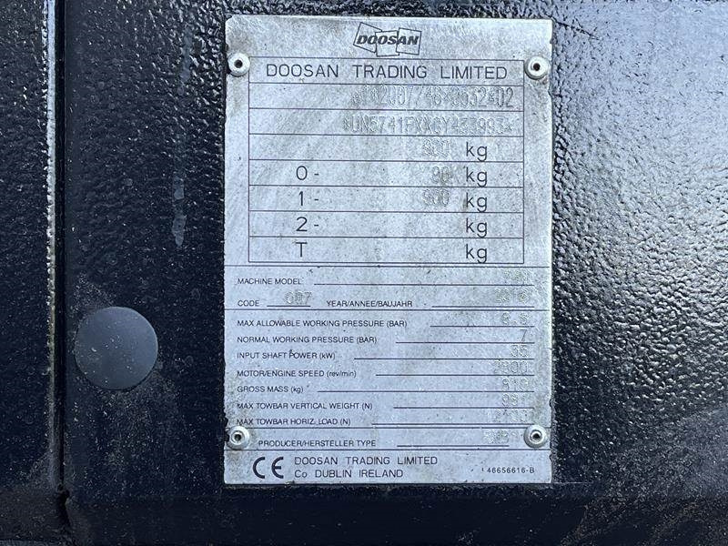 Doosan 7 / 41 - N - Luchtcompressor: afbeelding 4 Doosan 7 / 41 - N - Luchtcompressor: afbeelding 4