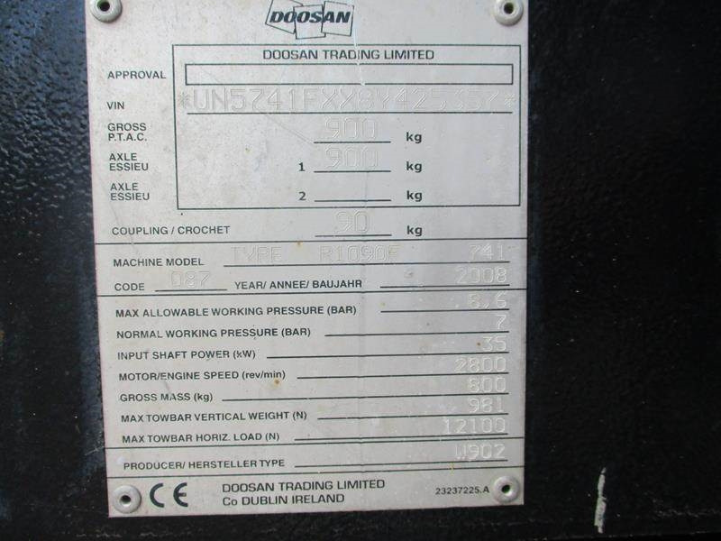 Luchtcompressor Ingersoll Rand 7 / 41 - N: afbeelding 12