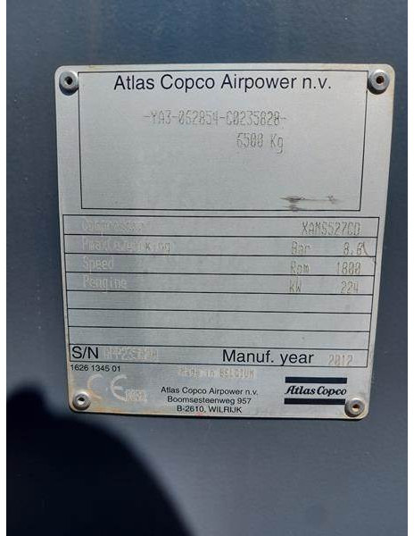 Luchtcompressor PR195-N-AC XAMS 527 CD - N: afbeelding 8 Luchtcompressor PR195-N-AC XAMS 527 CD - N: afbeelding 8