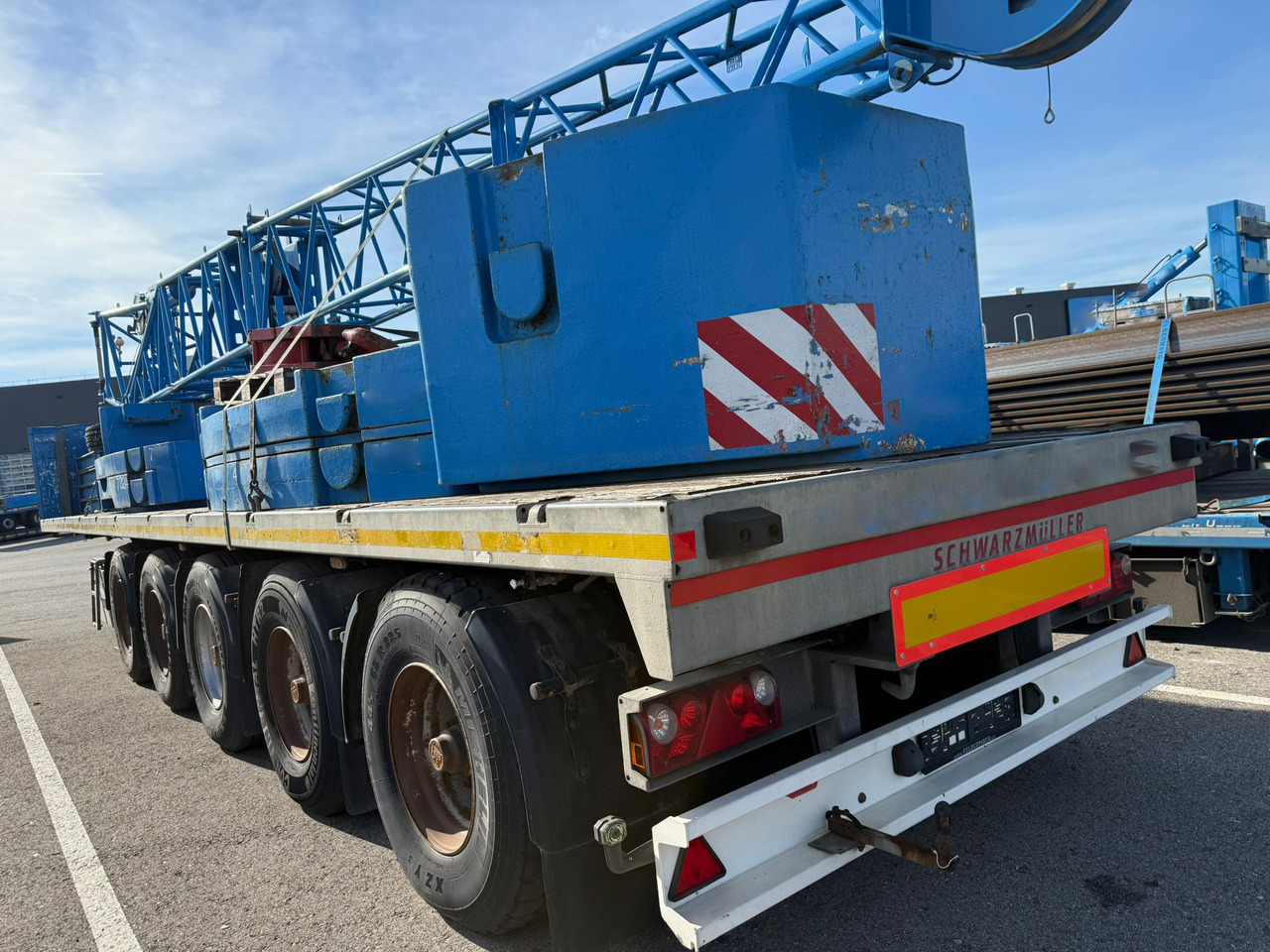 Schwarzmüller 5 Achser - Vlakke/ Open oplegger: afbeelding 4 Schwarzmüller 5 Achser - Vlakke/ Open oplegger: afbeelding 4