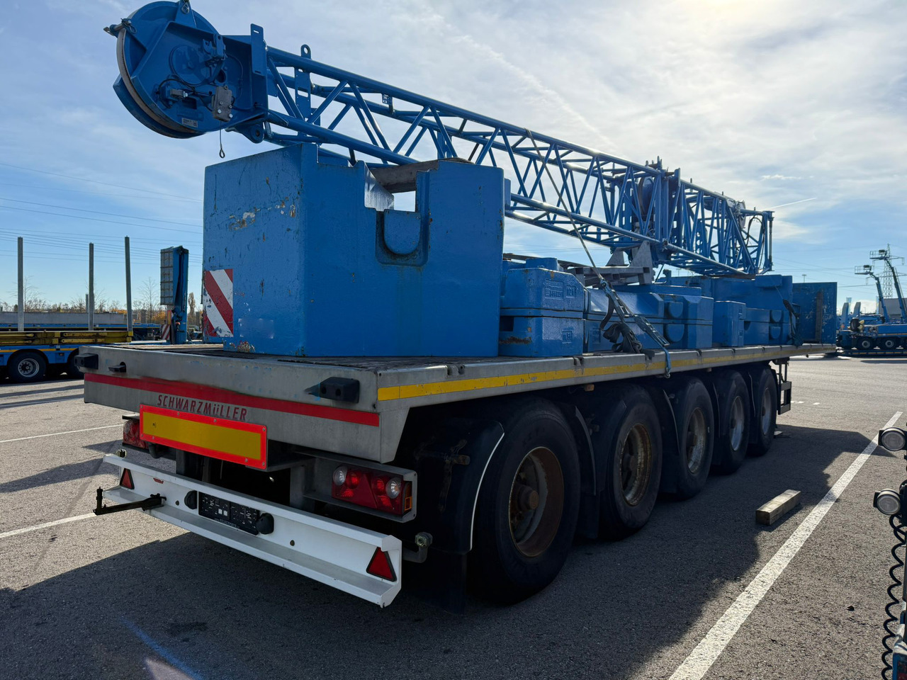 Schwarzmüller 5 Achser - Vlakke/ Open oplegger: afbeelding 1 Schwarzmüller 5 Achser - Vlakke/ Open oplegger: afbeelding 1