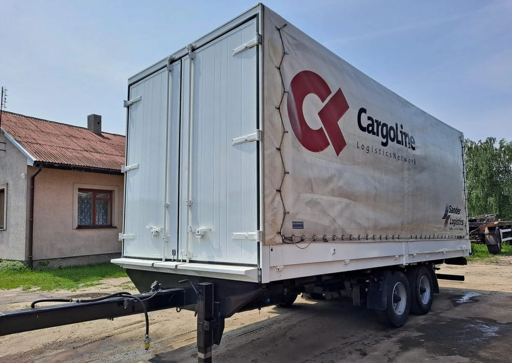 JUNG Przyczepa Tandem do nauki jazdy - Aanhangwagen met huif: afbeelding 1 JUNG Przyczepa Tandem do nauki jazdy - Aanhangwagen met huif: afbeelding 1