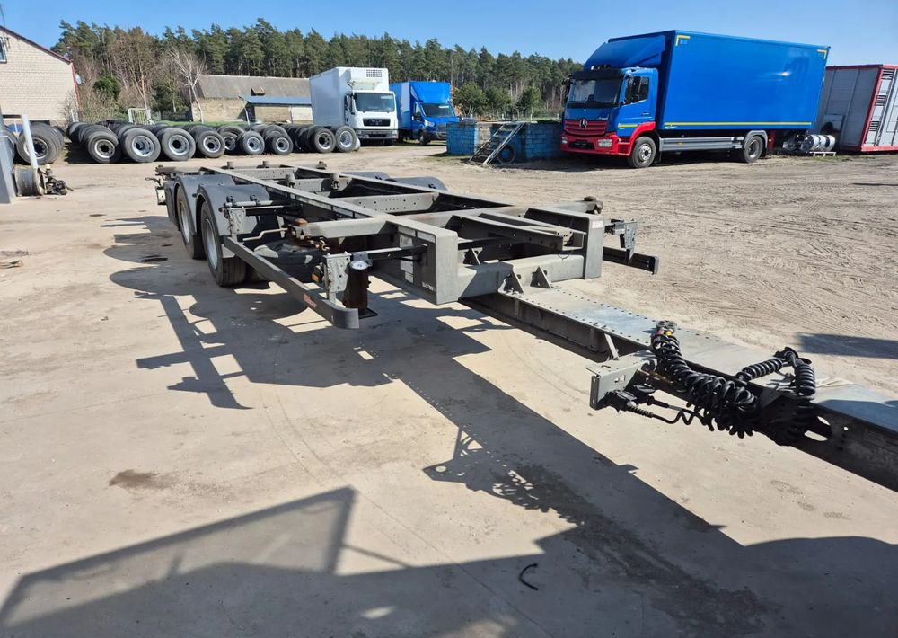 Wecon Przyczepa jumbo tandem Wecon BDF Krone, ocynkowana - Containertransporter/ Wissellaadbak aanhangwagen: afbeelding 1 Wecon Przyczepa jumbo tandem Wecon BDF Krone, ocynkowana - Containertransporter/ Wissellaadbak aanhangwagen: afbeelding 1