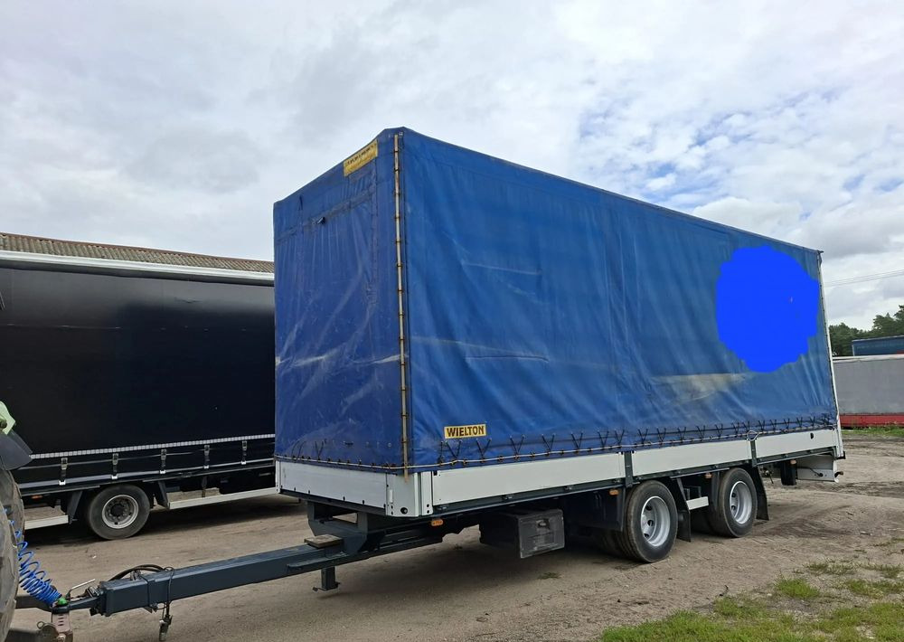 Wielton Tandem 20 palet przyczepa - Aanhangwagen met huif: afbeelding 3 Wielton Tandem 20 palet przyczepa - Aanhangwagen met huif: afbeelding 3