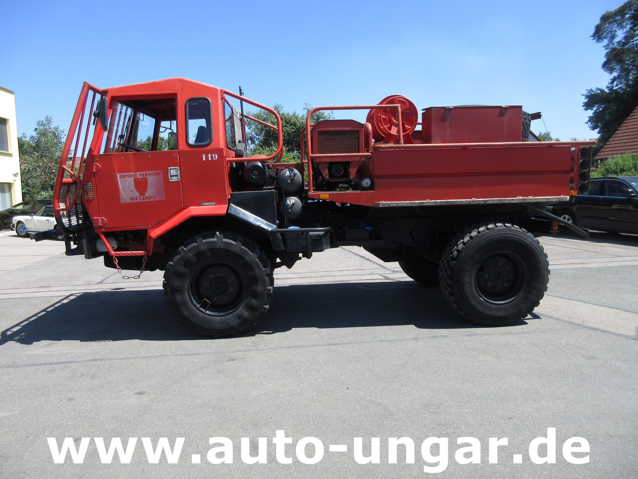 BRIMONT PM ETR Feuerwehr 4x4x4 AHK verwindbarer Rahmen Off-Road Winde Kriechgang - Brandweerwagen: afbeelding 4 BRIMONT PM ETR Feuerwehr 4x4x4 AHK verwindbarer Rahmen Off-Road Winde Kriechgang - Brandweerwagen: afbeelding 4