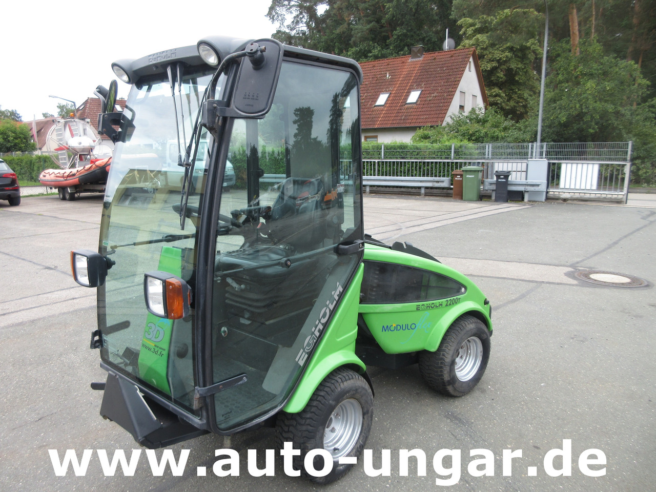 Egholm 2200 T Moduloflex 4x4 Knicklenkung Baujahr 2009 Daihatsu DM950 Diesel - Gemeentelijke tractor: afbeelding 3 Egholm 2200 T Moduloflex 4x4 Knicklenkung Baujahr 2009 Daihatsu DM950 Diesel - Gemeentelijke tractor: afbeelding 3
