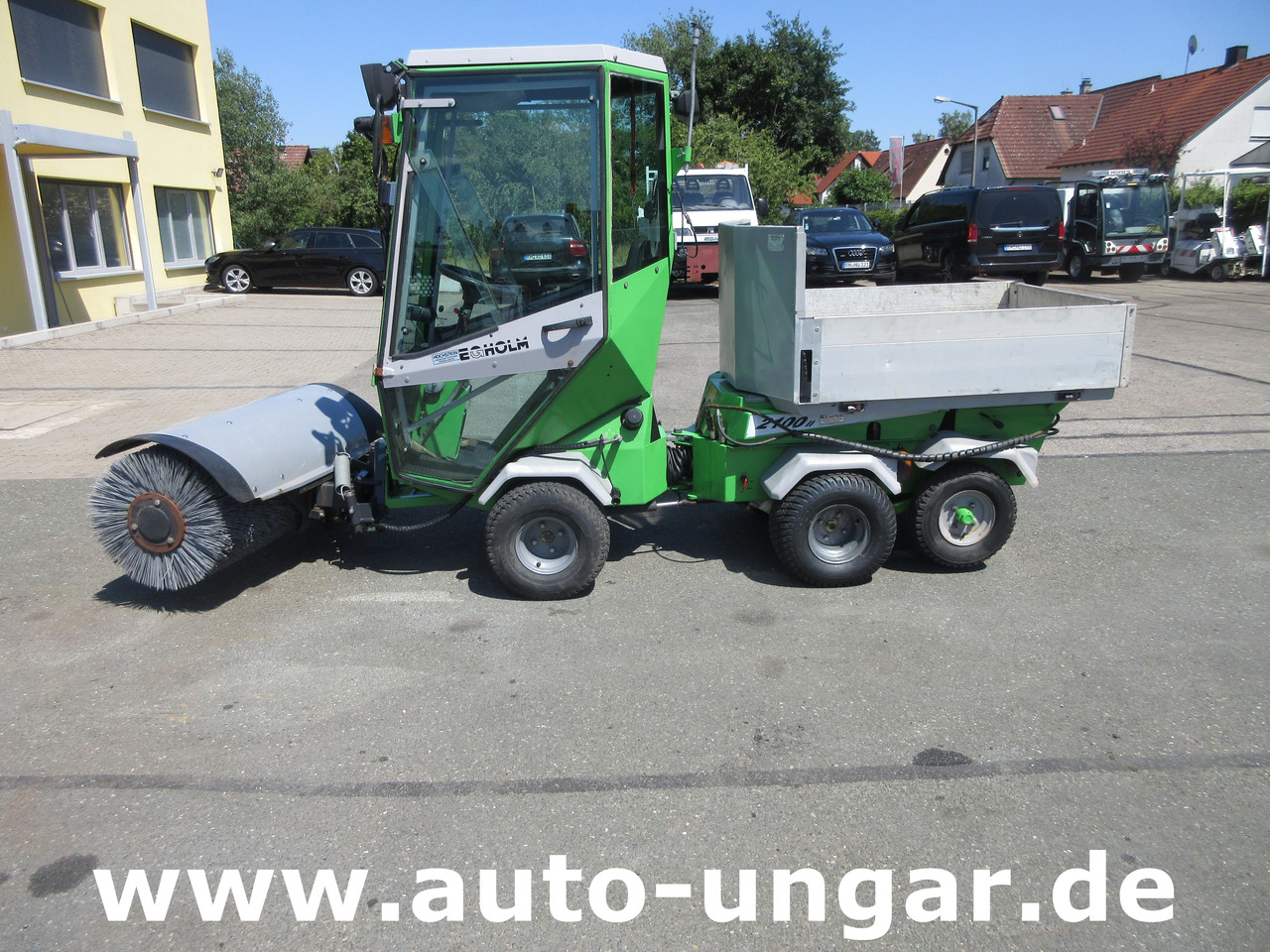 Egholm Nilfisk 2100 Powerflex 4x4 Kipper AHK Hydraulik Bürste Winterdienst - Gemeentelijke tractor: afbeelding 3 Egholm Nilfisk 2100 Powerflex 4x4 Kipper AHK Hydraulik Bürste Winterdienst - Gemeentelijke tractor: afbeelding 3