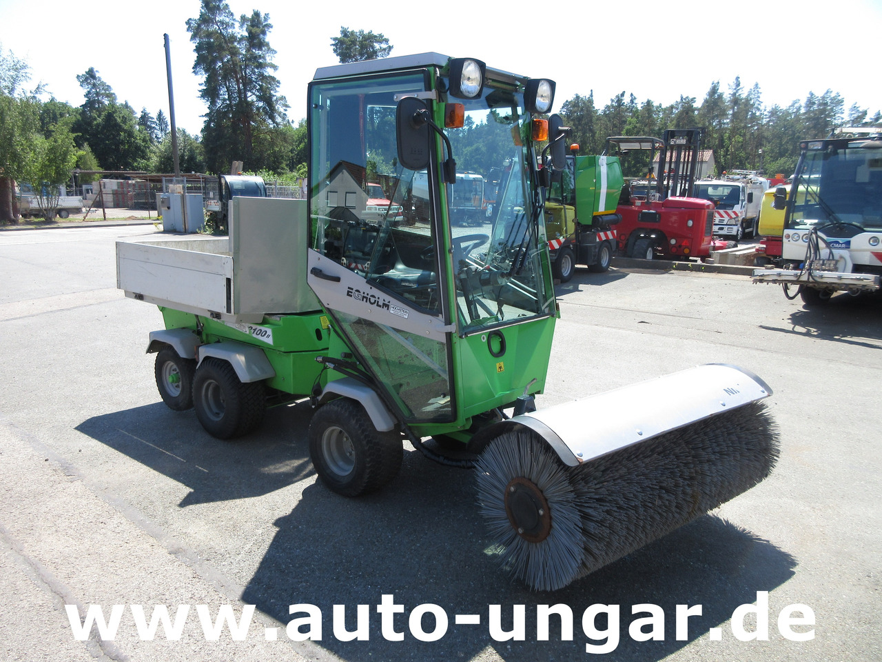 Egholm Nilfisk 2100 Powerflex 4x4 Kipper AHK Hydraulik Bürste Winterdienst - Gemeentelijke tractor: afbeelding 1 Egholm Nilfisk 2100 Powerflex 4x4 Kipper AHK Hydraulik Bürste Winterdienst - Gemeentelijke tractor: afbeelding 1