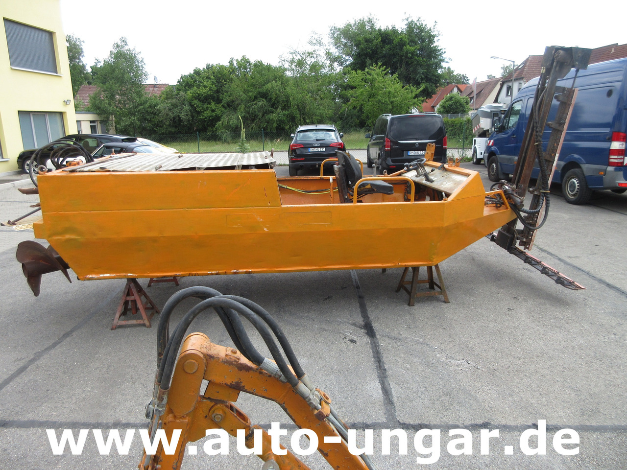 Gödde Mähboot O 420 T-Mähbalken + Seitenmäher Aquatic Weed Harvester - Gemeentelijke machine/ Speciaal: afbeelding 4 Gödde Mähboot O 420 T-Mähbalken + Seitenmäher Aquatic Weed Harvester - Gemeentelijke machine/ Speciaal: afbeelding 4