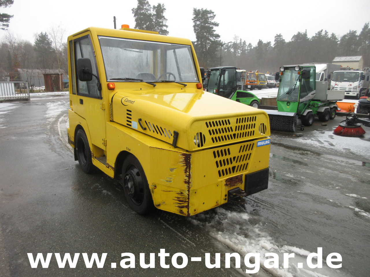 MULAG Comet 6D Diesel Schlepper Push-Back GSE Gepäckwagen - Bagagetrekker: afbeelding 1 MULAG Comet 6D Diesel Schlepper Push-Back GSE Gepäckwagen - Bagagetrekker: afbeelding 1