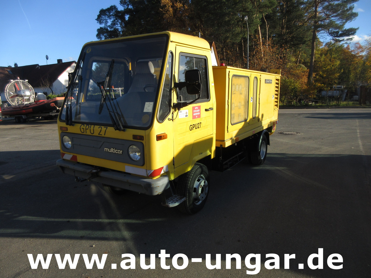 MULTICAR M26 Lechmotoren GPU Ground Power Unit - used GSE - 28V DC & 115V 400Hz - Ground power unit: afbeelding 2 MULTICAR M26 Lechmotoren GPU Ground Power Unit - used GSE - 28V DC & 115V 400Hz - Ground power unit: afbeelding 2