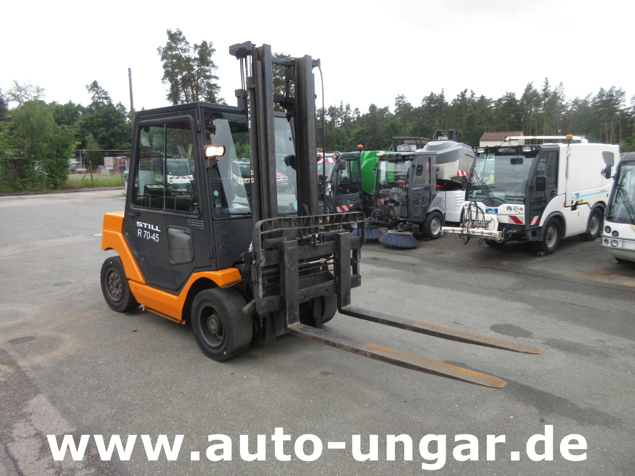 Still R70-45 Diesel Gabelstapler 4.500kg Hub Zinkenverstellung Seitenschieber - Diesel heftruck: afbeelding 1 Still R70-45 Diesel Gabelstapler 4.500kg Hub Zinkenverstellung Seitenschieber - Diesel heftruck: afbeelding 1