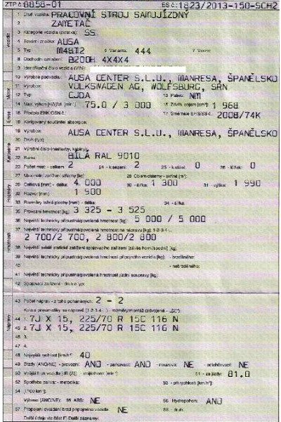 AUSA B 200H 4x4 sklápěč sypač zametač radlice - Bouwmachine: afbeelding 5 AUSA B 200H 4x4 sklápěč sypač zametač radlice - Bouwmachine: afbeelding 5