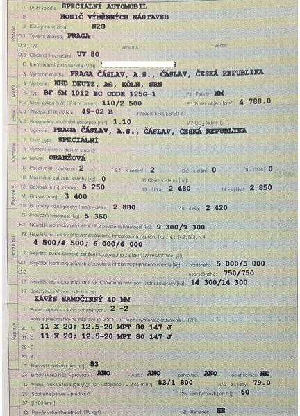 Praga UV 80 +Kobit - Bouwmachine: afbeelding 4 Praga UV 80 +Kobit - Bouwmachine: afbeelding 4