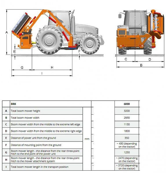 Deutz-Fahr 5105 GS +(HR)Rasco -BRK 6000 - Tractor: afbeelding 5 Deutz-Fahr 5105 GS +(HR)Rasco -BRK 6000 - Tractor: afbeelding 5