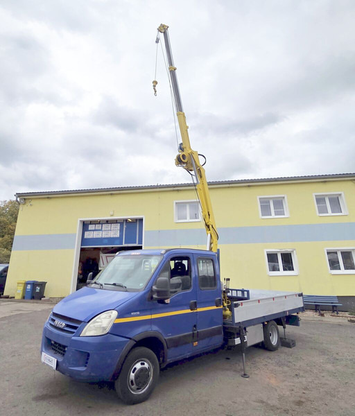 Iveco 50C18 Daily 3.D 16V +Effer - Bestelwagen met open laadbak, Bestelwagen met dubbele cabine: afbeelding 1 Iveco 50C18 Daily 3.D 16V +Effer - Bestelwagen met open laadbak, Bestelwagen met dubbele cabine: afbeelding 1