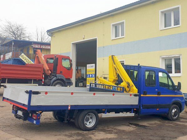 Iveco 50C18 Daily 3.D 16V +Effer - Bestelwagen met open laadbak, Bestelwagen met dubbele cabine: afbeelding 4 Iveco 50C18 Daily 3.D 16V +Effer - Bestelwagen met open laadbak, Bestelwagen met dubbele cabine: afbeelding 4