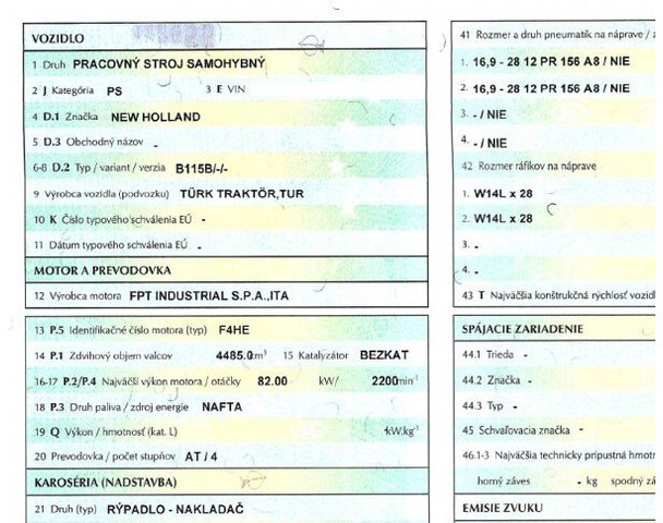 New Holland B115B - Graaflaadmachine: afbeelding 5 New Holland B115B - Graaflaadmachine: afbeelding 5