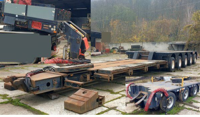 Nooteboom 97t/ca18m EURO 124-35 (5+3) - Dieplader oplegger: afbeelding 4 Nooteboom 97t/ca18m EURO 124-35 (5+3) - Dieplader oplegger: afbeelding 4