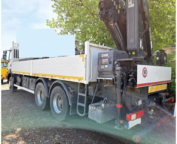 Renault Kerax 370 dxi - Vrachtwagen met open laadbak, Kraanwagen: afbeelding 2 Renault Kerax 370 dxi - Vrachtwagen met open laadbak, Kraanwagen: afbeelding 2