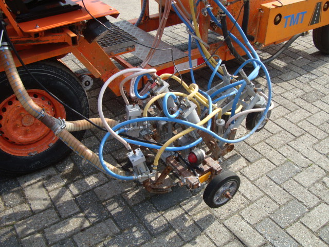Asfaltmachine TMT Cold paint road marker: afbeelding 7