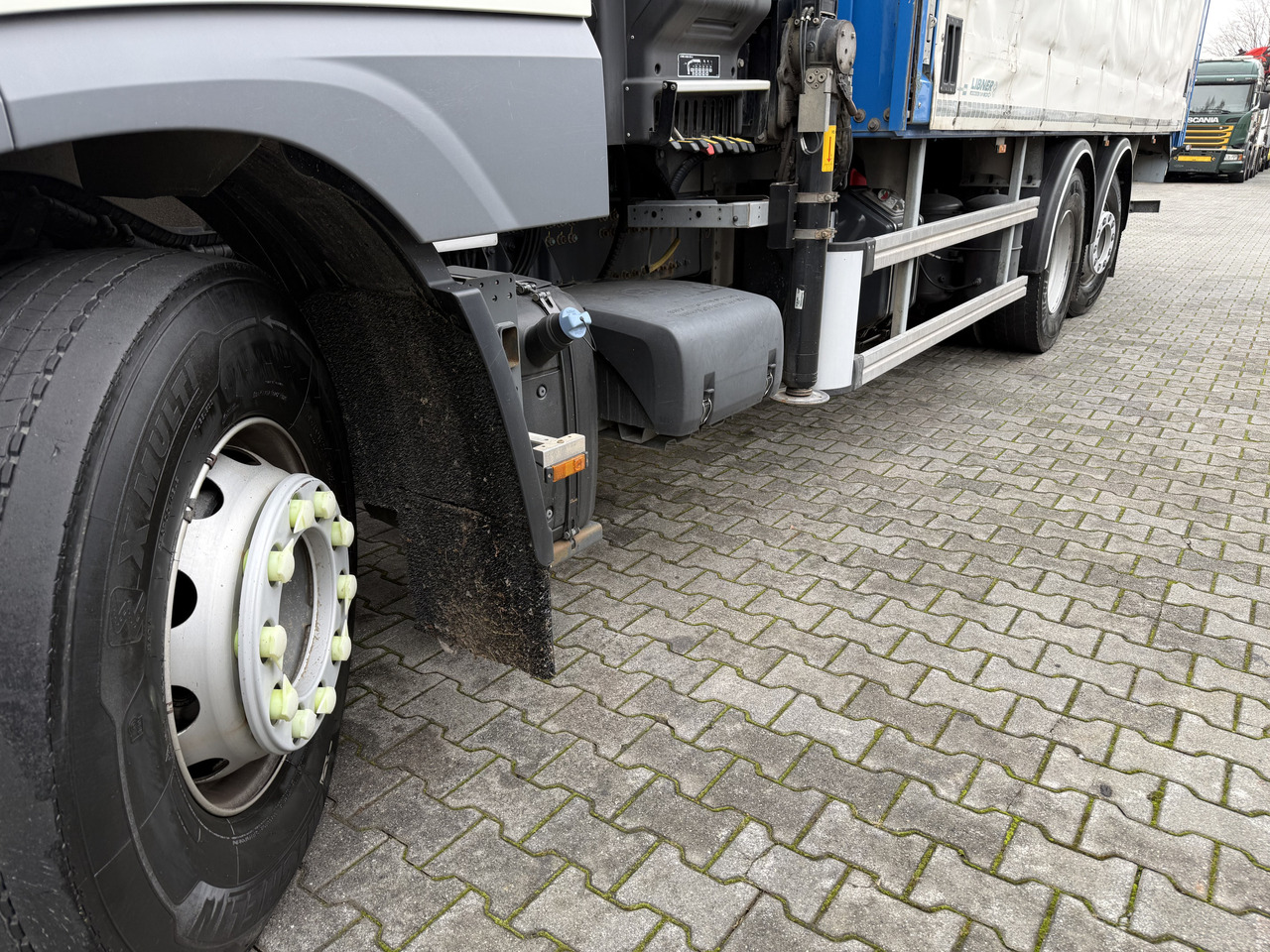 Daf XF480 6X2*4 Kran Hiab X-HiDuo 188 - Kraanwagen, Schuifzeilen vrachtwagen: afbeelding 3 Daf XF480 6X2*4 Kran Hiab X-HiDuo 188 - Kraanwagen, Schuifzeilen vrachtwagen: afbeelding 3