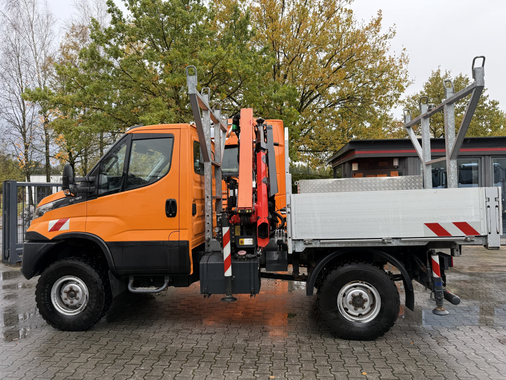 Iveco Daily 55S18W 4X4 Palfinger PK 7.501 - Vrachtwagen met open laadbak, Kraanwagen: afbeelding 2 Iveco Daily 55S18W 4X4 Palfinger PK 7.501 - Vrachtwagen met open laadbak, Kraanwagen: afbeelding 2