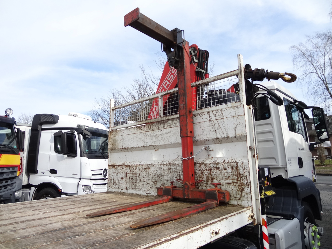 MAN TGS 26.320 6X4 BB mit Kran Fassi F175 - Kraanwagen, Vrachtwagen met open laadbak: afbeelding 3 MAN TGS 26.320 6X4 BB mit Kran Fassi F175 - Kraanwagen, Vrachtwagen met open laadbak: afbeelding 3