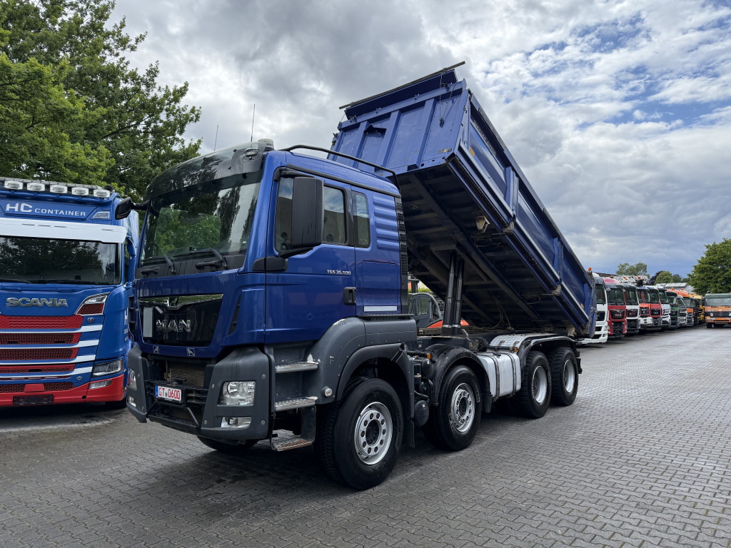 MAN TGS 35.500 8X4 BB Meiller - Kipper vrachtwagen: afbeelding 1 MAN TGS 35.500 8X4 BB Meiller - Kipper vrachtwagen: afbeelding 1