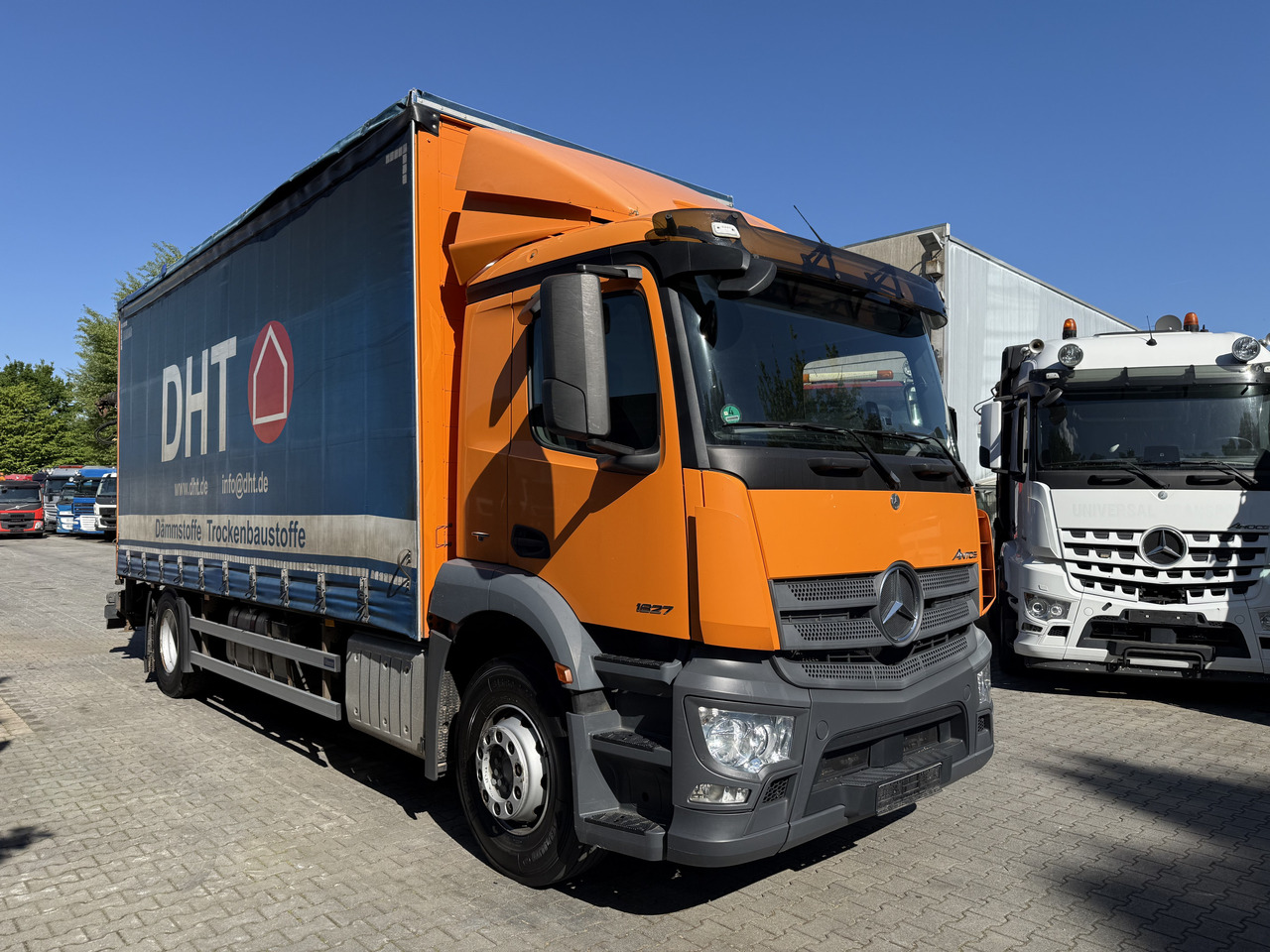 Kraanwagen, Schuifzeilen vrachtwagen Mercedes-Benz Actros 1827 Kran Palfinger PK 9002: afbeelding 11 Kraanwagen, Schuifzeilen vrachtwagen Mercedes-Benz Actros 1827 Kran Palfinger PK 9002: afbeelding 11