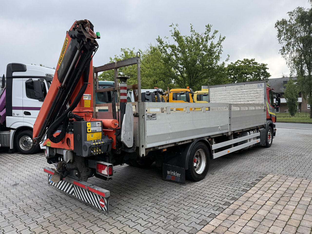 Vrachtwagen met open laadbak, Kraanwagen Scania P410 4X2 Palfinger PK 13001: afbeelding 10