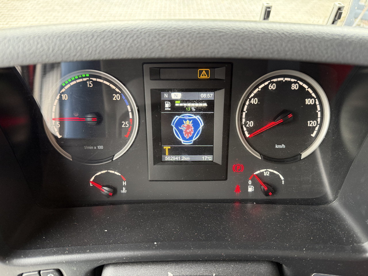 Vrachtwagen met open laadbak, Kraanwagen Scania P410 4X2 Palfinger PK 13001: afbeelding 5