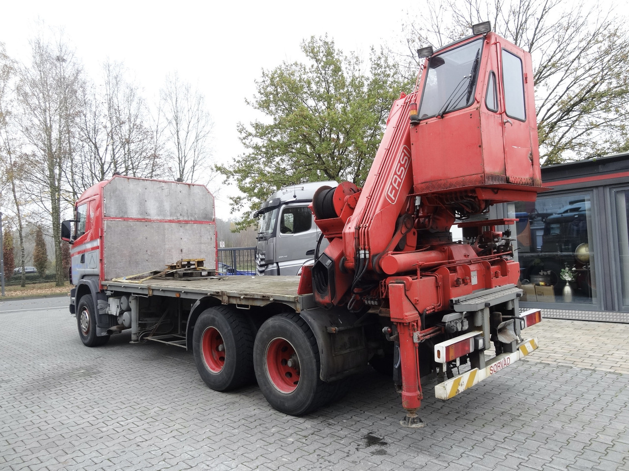 Vrachtwagen met open laadbak, Kraanwagen Scania R144 460 6X4 Fassi 360 bis 25 Meter: afbeelding 12 Vrachtwagen met open laadbak, Kraanwagen Scania R144 460 6X4 Fassi 360 bis 25 Meter: afbeelding 12