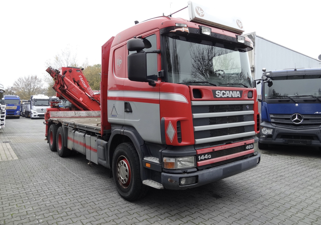 Vrachtwagen met open laadbak, Kraanwagen Scania R144 460 6X4 Fassi 360 bis 25 Meter: afbeelding 9 Vrachtwagen met open laadbak, Kraanwagen Scania R144 460 6X4 Fassi 360 bis 25 Meter: afbeelding 9