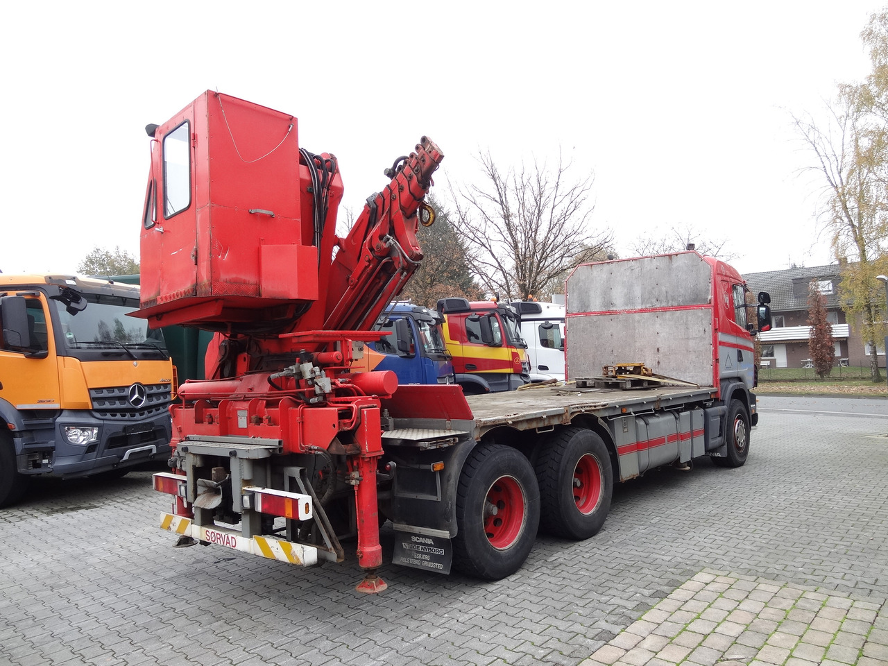 Vrachtwagen met open laadbak, Kraanwagen Scania R144 460 6X4 Fassi 360 bis 25 Meter: afbeelding 10 Vrachtwagen met open laadbak, Kraanwagen Scania R144 460 6X4 Fassi 360 bis 25 Meter: afbeelding 10
