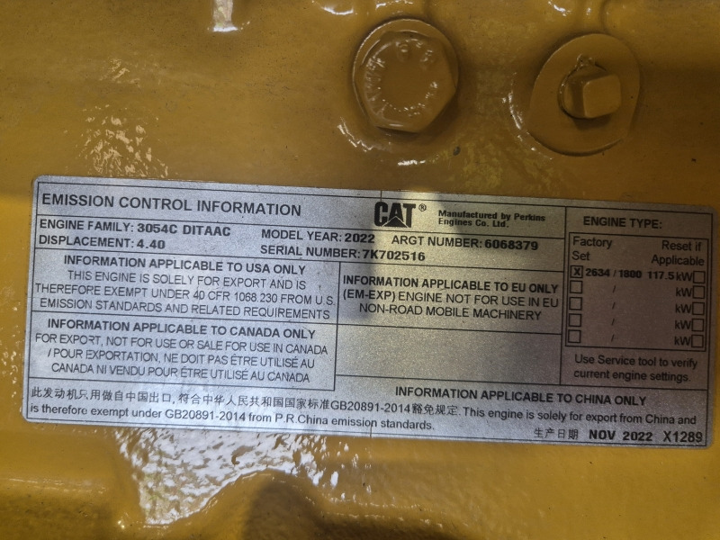 Caterpillar 3054C DITAAC Engine + Radiator - Motor voor Industriële machine: afbeelding 2 Caterpillar 3054C DITAAC Engine + Radiator - Motor voor Industriële machine: afbeelding 2
