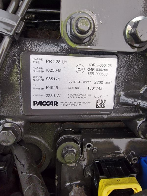Motor voor Vrachtwagen DAF CF310 PR228 U1 Engine (Truck): afbeelding 11