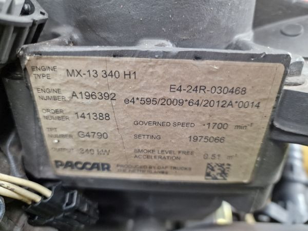 DAF MX-13 340 H1 Engine (Truck) - Motor voor Vrachtwagen: afbeelding 2 DAF MX-13 340 H1 Engine (Truck) - Motor voor Vrachtwagen: afbeelding 2