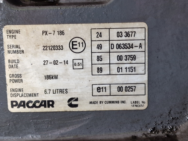 DAF PX-7 184 Engine (Truck) - Motor voor Vrachtwagen: afbeelding 2 DAF PX-7 184 Engine (Truck) - Motor voor Vrachtwagen: afbeelding 2