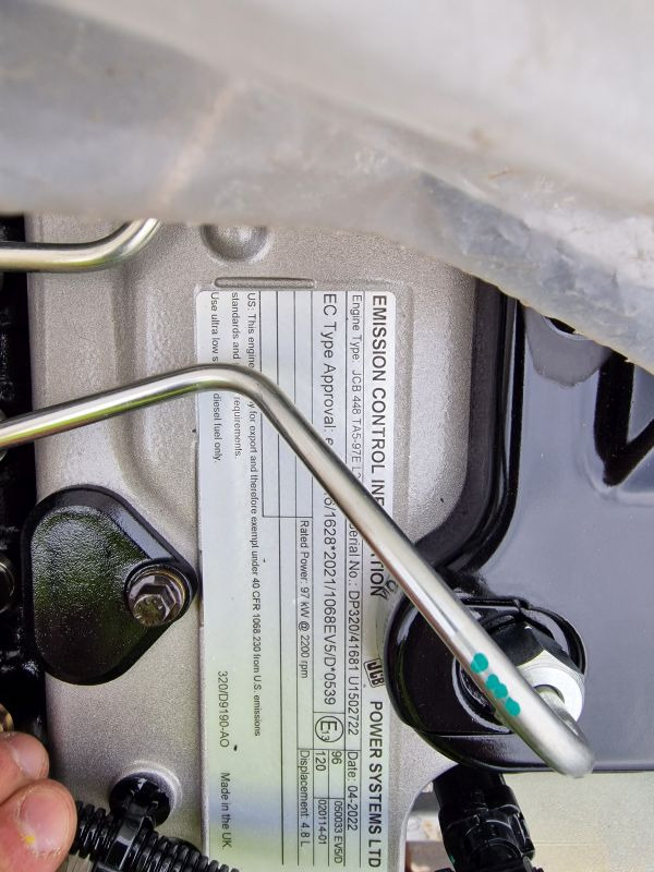 JCB 448 TA5-97E L2A Engine (Plant) - Motor voor Bouwmachine: afbeelding 2 JCB 448 TA5-97E L2A Engine (Plant) - Motor voor Bouwmachine: afbeelding 2