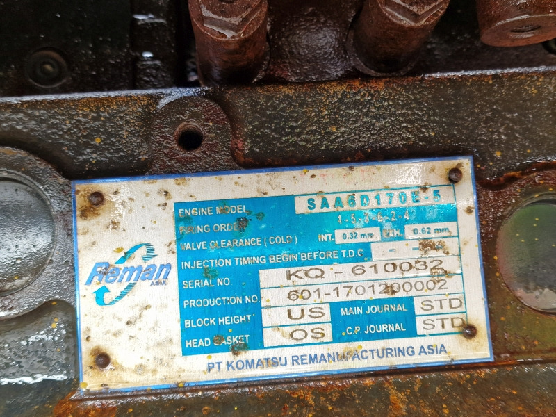 Komatsu SAA6D170E-5 Engine (Plant) - Motor voor Bouwmachine: afbeelding 2 Komatsu SAA6D170E-5 Engine (Plant) - Motor voor Bouwmachine: afbeelding 2
