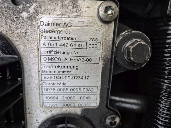 Mercedes Benz OM926LA.EEV/2-03 Econic Spec Engine (Truck) - Motor voor Vrachtwagen: afbeelding 2 Mercedes Benz OM926LA.EEV/2-03 Econic Spec Engine (Truck) - Motor voor Vrachtwagen: afbeelding 2