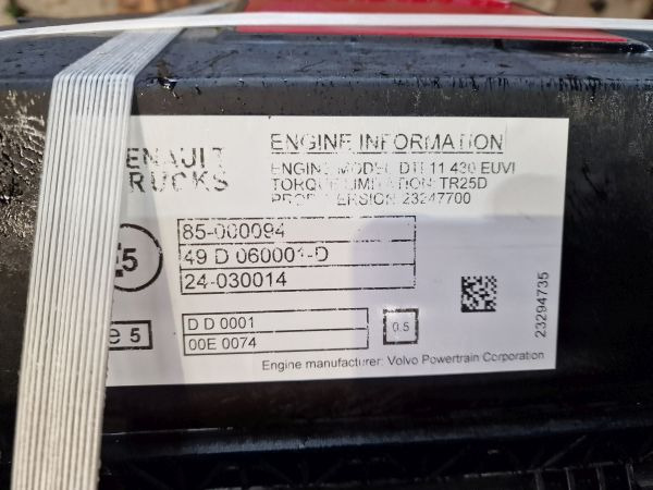 Renault DTI11 430 EUVI Engine (Truck) - Motor voor Vrachtwagen: afbeelding 2 Renault DTI11 430 EUVI Engine (Truck) - Motor voor Vrachtwagen: afbeelding 2