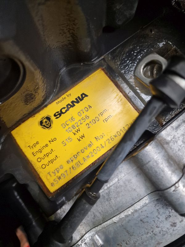 Scania TEREX TR60 DC16 070A Engine (Plant) - Motor voor Bouwmachine: afbeelding 2 Scania TEREX TR60 DC16 070A Engine (Plant) - Motor voor Bouwmachine: afbeelding 2