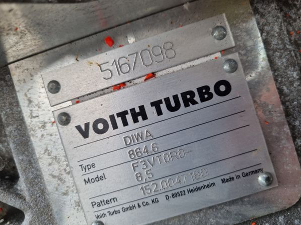 Voith 864.6 F3VTORO-8,5 Gearbox - Versnellingsbak: afbeelding 2 Voith 864.6 F3VTORO-8,5 Gearbox - Versnellingsbak: afbeelding 2