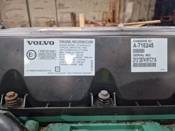 Volvo D13C460 EUV Engine (Truck) - Motor voor Vrachtwagen: afbeelding 2 Volvo D13C460 EUV Engine (Truck) - Motor voor Vrachtwagen: afbeelding 2