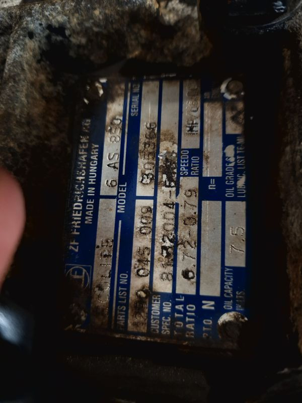 ZF 6AS850 MAN Gearbox - Versnellingsbak: afbeelding 2 ZF 6AS850 MAN Gearbox - Versnellingsbak: afbeelding 2